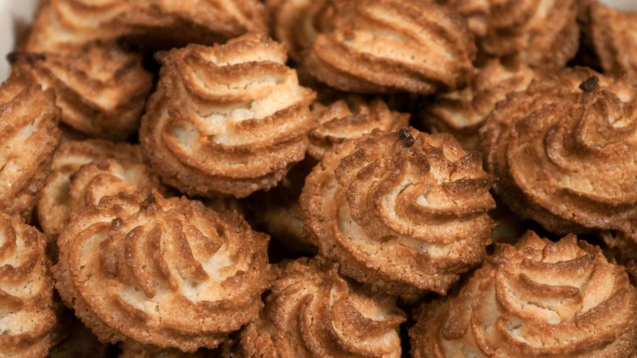 Kransekagetoppe - tæt på