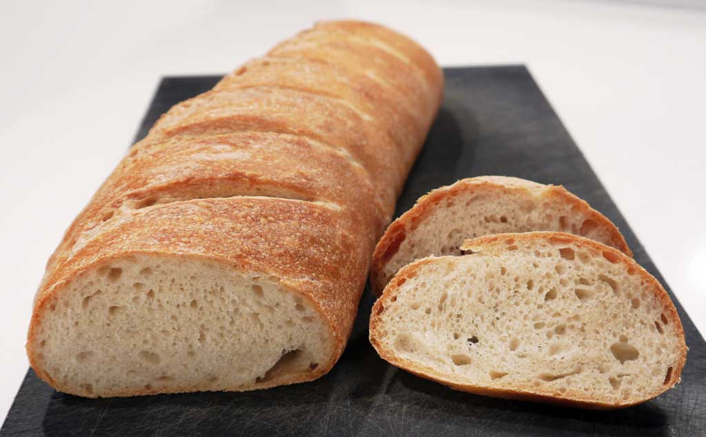 Langtidshævet franskbrød